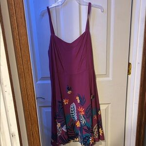 Old Navy Purple Floral Dress
